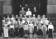 Martha Washington Grade School, First Grade, 1951