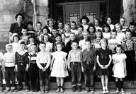 Hamilton Grade School, First grade, 1951